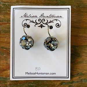 Stormy grey earrings